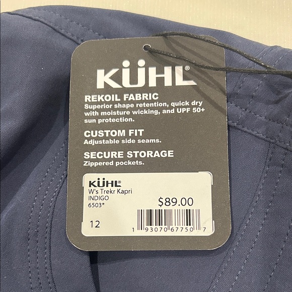 Navy Blue KÜHL Capri Pants - Picture 7 of 9